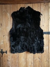 Rabbit Fur Gilet Yu & Me Size S