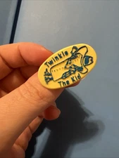 Twinkie The Kid Ring/Yellow/Plastic/Vintage 1970's