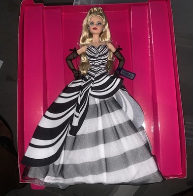 Barbie Signature Doll 65th Blue Sapphire Anniversary Doll Collectible (AS IS)