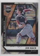 2021 Panini Elite Extra Edition Prime Numbers B 1/73 Joe Mack #31 14ij