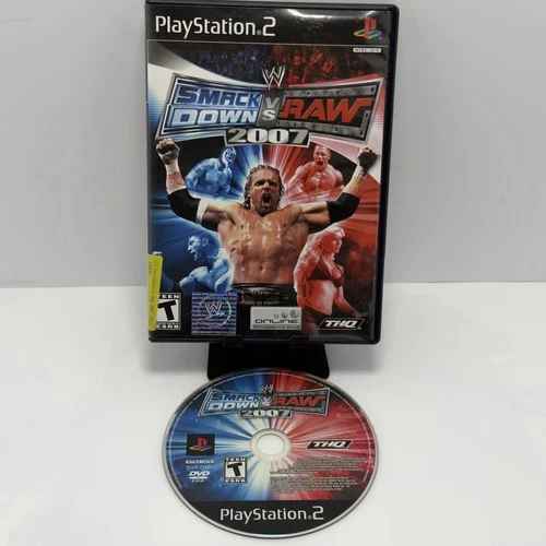 WWE SmackDown vs. Raw 2007 (Sony PlayStation 2, 2006) Tested