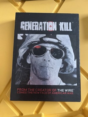 Generation Kill DVD 2009 Complete HBO Mini Series, 3-Disc Set