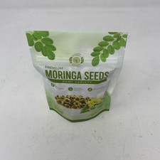 Moringa with Barry PKM1 Moringa Seeds 100ct, Green Resealable Pouch