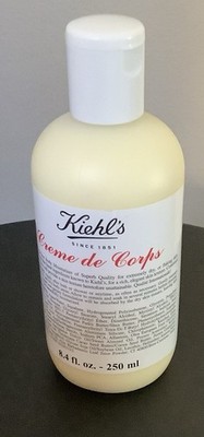 Kiehl's Creme de Corps Body Lotion 8.4 oz Moisturizer w/ Cocoa Butter Sealed