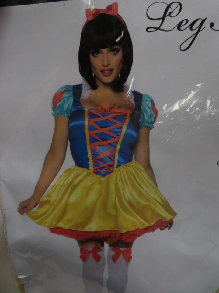 Vestido Disfraz Leg Avenue Cuento de Hadas Blancanieves Halloween Mediano/Grande Foto 2 de 3