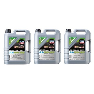 LIQUI MOLY Leichtlauf Special AA 5W-20 Motoröl 15-Liter API SP ILSAC GF-6A 7532
