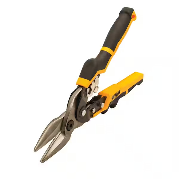 10.1 In. Straight-cut Aviation Snip | Ergo Dewalt Cut Straight Snips Tin Show