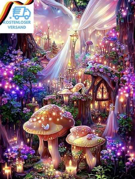 Diamond Painting 5D Diamant Painting Bilder Diamond Painting Set FüR Erwachsene-image