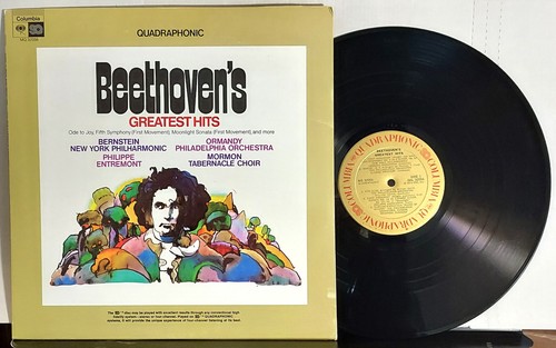 Quadrophonic Beethoven's Greatest Hits 1973 Columbia Masterworks SQ EX - 第 1/4 張圖片