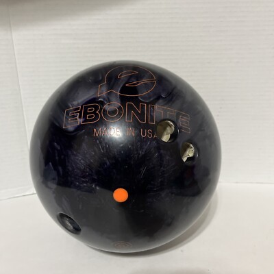 Ebonite Adrenaline Shot Bowling Ball 14.9 Lbs GB12.0 Purple Swirl