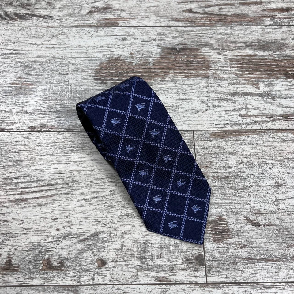 Authentic Burberry Silk Necktie - Image 4 of 4