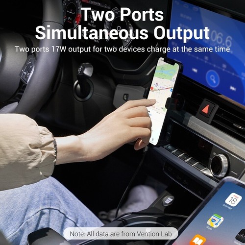 Car Charger QC 4.0 Dual Port PD 20W Type C USB Fast Charging For iPhone Samsung - Picture 7 of 11