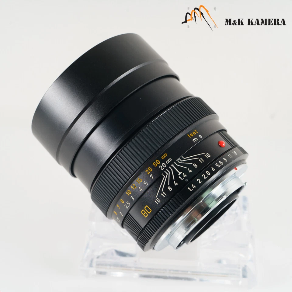 LEITZ Leica Summilux-R 80mm/F1.4 E67 Lens Yr.1980 Germany #23276 - Image 2 of 4