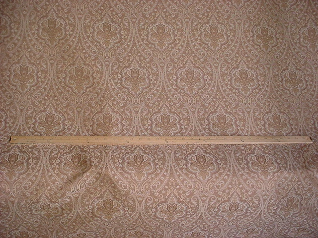 9-3/4 года 21180 антикварная золотая обивочная ткань с цветочным узором пейсли с завитками из парчи - Изображение 2 из 4