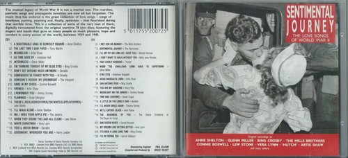 Various - Sentimental Journey The Love Songs of World War II (2xCD, Album, Co... - Picture 2 of 3