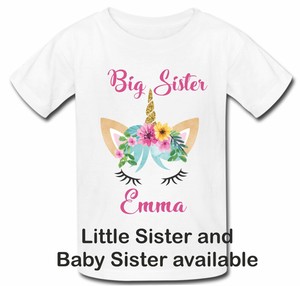 personalised big sister little sister outfits