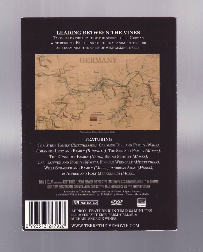 (DVD) Leading Between The Vines / Terry Theise / German Wine Regions eBay