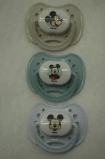 Magnetic Pacifier For Reborn Doll - Mickey in Pastels