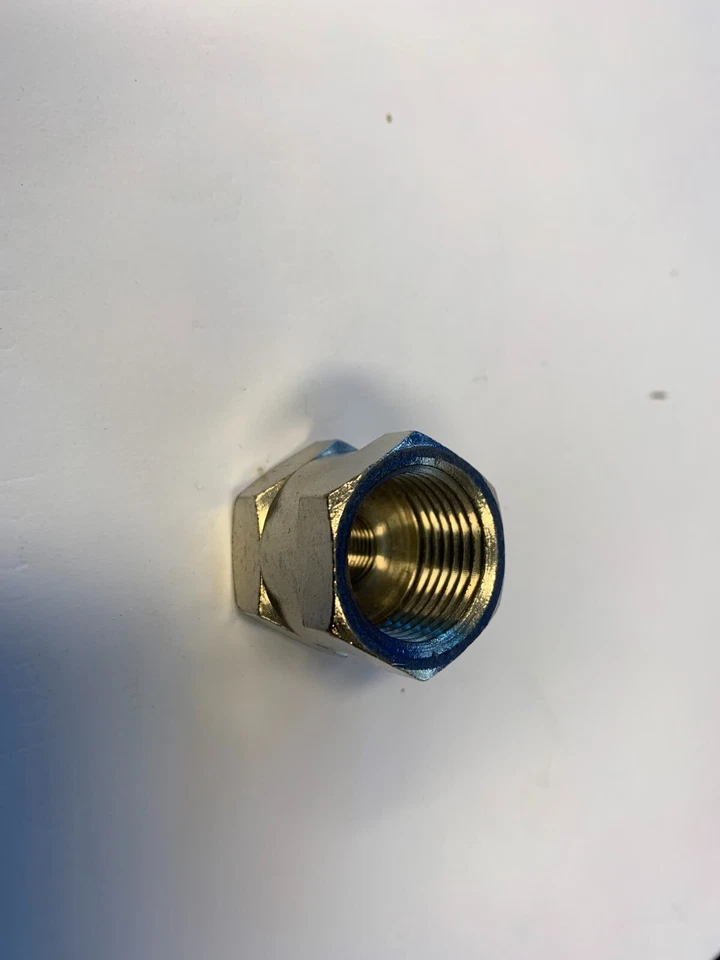 STAINLESS STEEL REDUCING BUSH 1/2"BSP FEMALE TO 1/8"BSP FEMALE - Image 2 of 2