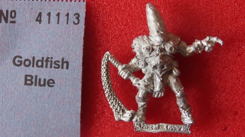 Figurine Warhammer Marauder MM92 - Cheval Du Chaos - Métal 1990 - À Peindre - Occasion