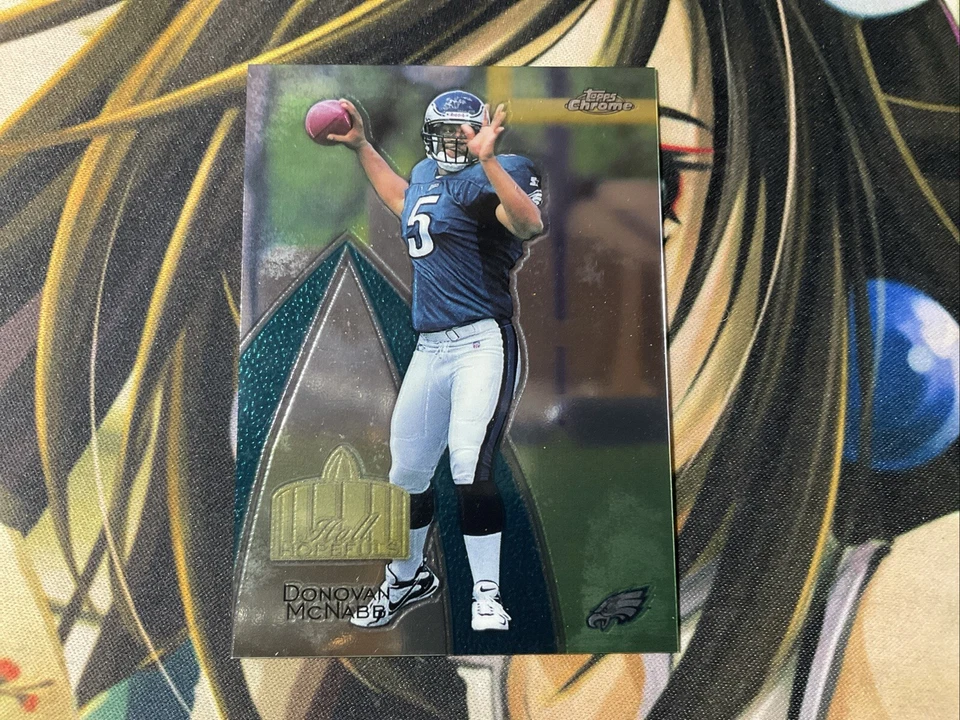 1999 Topps Chrome Hall of Fame #H3 Donovan McNabb  RC - Image 4 of 4