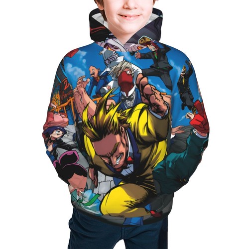 My Hero Academia Hoodie Teen Pullover Novelty Hoodie Party Favors Customized - Picture 25 of 33