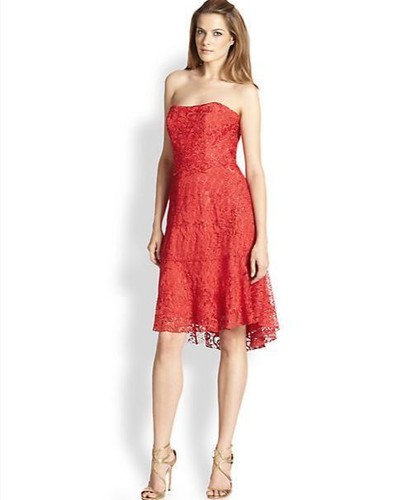 Robe Verte Mini A.B.S By Allen Schwartz - Taille XS, Occasion En Très Bon état