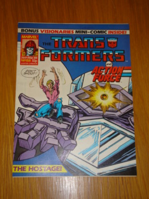 TRANSFORMERS BRITISH WEEKLY #158 MARVEL UK COMIC 1988