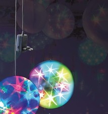 EFFETTO LUCE STELLE MULTISTAR SFERA LED DISCOTECA FESTE DJ EFFETTO DISCO TRACK
