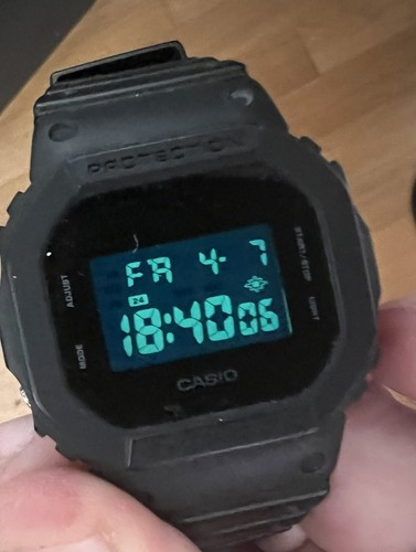 Casio G-Shock 5600 DW-5600BB 3229 sehr guter Zustand GShock DW-5600 - Bild 2 von 4