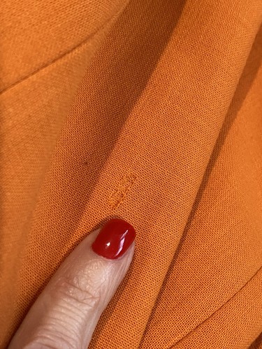Max Mara Orange Pure Wool Short Sleeve Shift Dress $795 NWT Size 4 - Picture 12 of 12