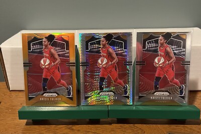 Kristi Toliver: 2020 Prizm Orange /65, Hyper, Base #29