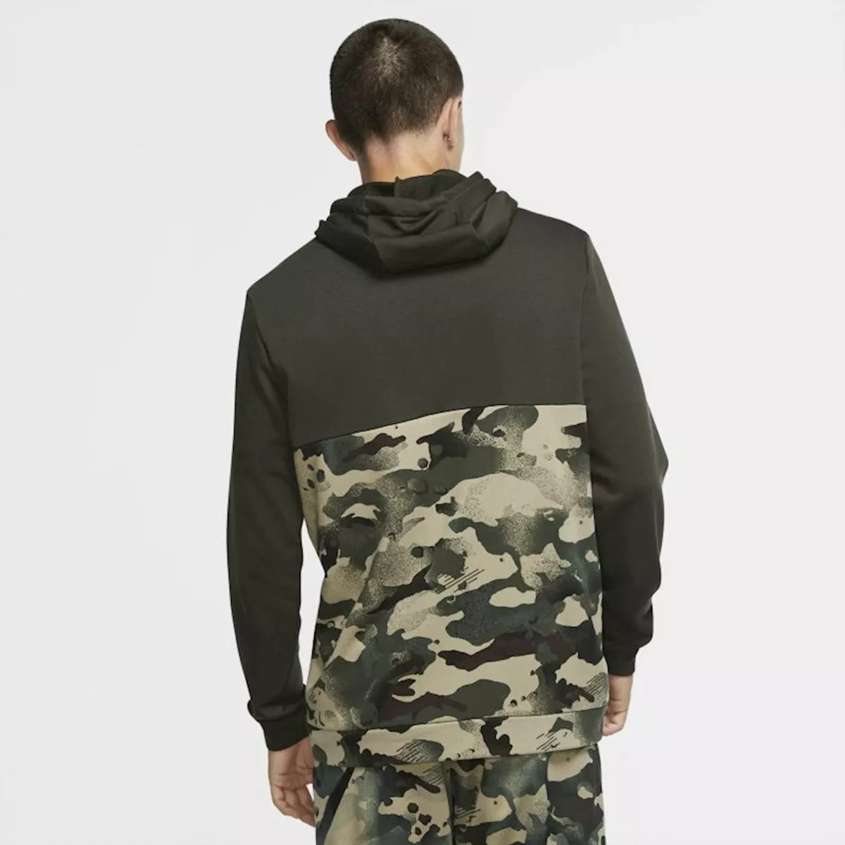 Nike dry camo fleece hoodie clearance