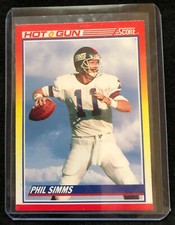 Phil Simms 1990 Score Hot Gun NM-MT - FREE SHIPPING!!!!!!!!!!!!!!!!! (read desc)