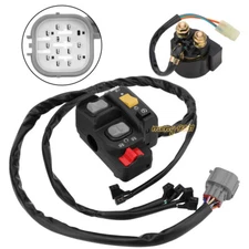 Handlebar Switch & Starter Relay for Honda Rancher 420 TRX420 2x4 4x4 2007-2013