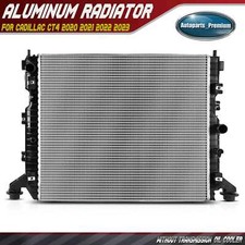 Radiator without Cooler for Cadillac CT4 2020 2021 2022 2023 L4 2.7L 32 mm AMT