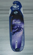 SOLE Signature Thin Insulated Custom Snow Ski Insoles Footbeds - Size M9/W11