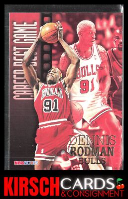 Dennis Rodman 1996-97 Hoops #344 Chicago Bulls | eBay