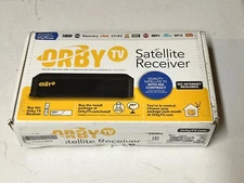 ORBY TV Satellite Receiver KSTB2095 with Remote and Power Supply