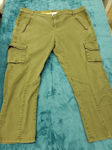 Lee Gold Label Womens Green Slim Cargo 