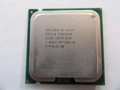 Intel Pentium E6600 3.06 GHz Dual-Core (AT80571PH0832ML) Processor - Picture 1 of 1