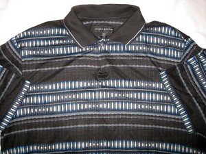 Jhane Barnes Menswear Black L Large Polo Shirt New Nwot Ebay