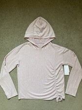 Girls Zella Size XL 14/16 Purple Keepsake Heather Hooded Sweater NWT