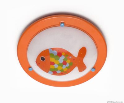 Kinderlampe Deckenleuchte Kinderzimmerlampe Rund Brilliant Fisch Nemo Orange E27 Ebay