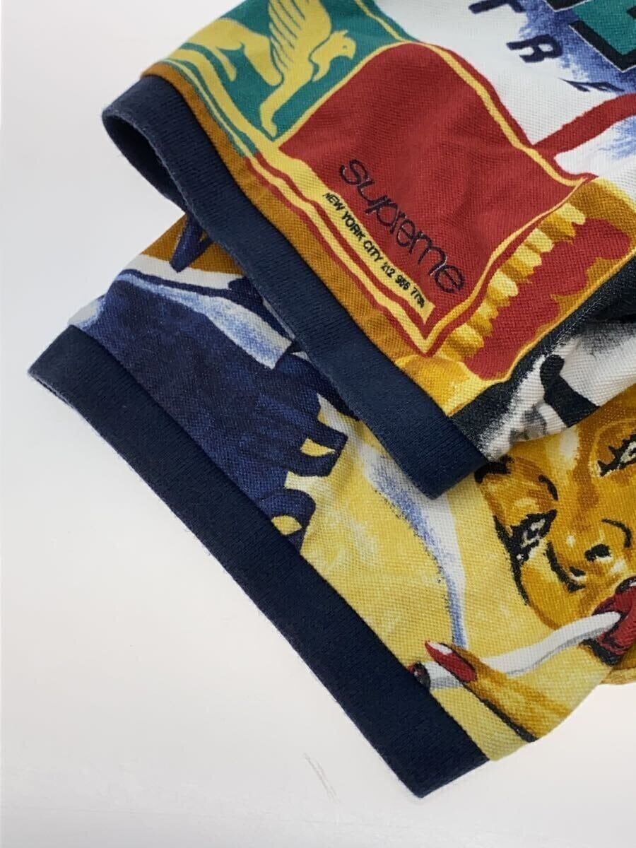 Supreme Polo Shirt 20SS Filtre XL Cotton Full Pattern Used Supreme Polo Shirt 20SS Filtre XL Cotton Full Pattern Used