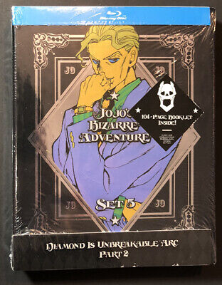 Jojo's Bizarre Adventure Set 5 Diamond is Unbreakable Arc Part 2 (Blu-ray)  NEW