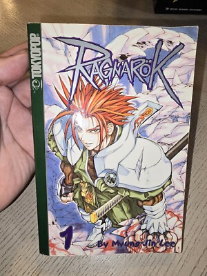 Ragnarok Volume 1 Tokyopop Manga By Myong-Jin Lee Graphic Novel With Map