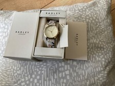 Radley Ladies watch white  floral  leather strap BNWT  with seal intact  rrp£89
