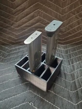 10 SLOT 1911 MAG HOLDER MAGAZINE STORAGE 45 AUTO ACP RACK SAFE SHELF BLACK