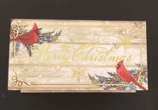 Merry Christmas Cranberry Soap 4 oz. Keepsake Musical Box Punch Studio GIFT